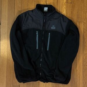 Chums Men's Black Performance Fleece Jacket